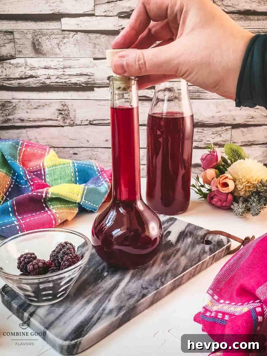 Close the preserving flask at the end.