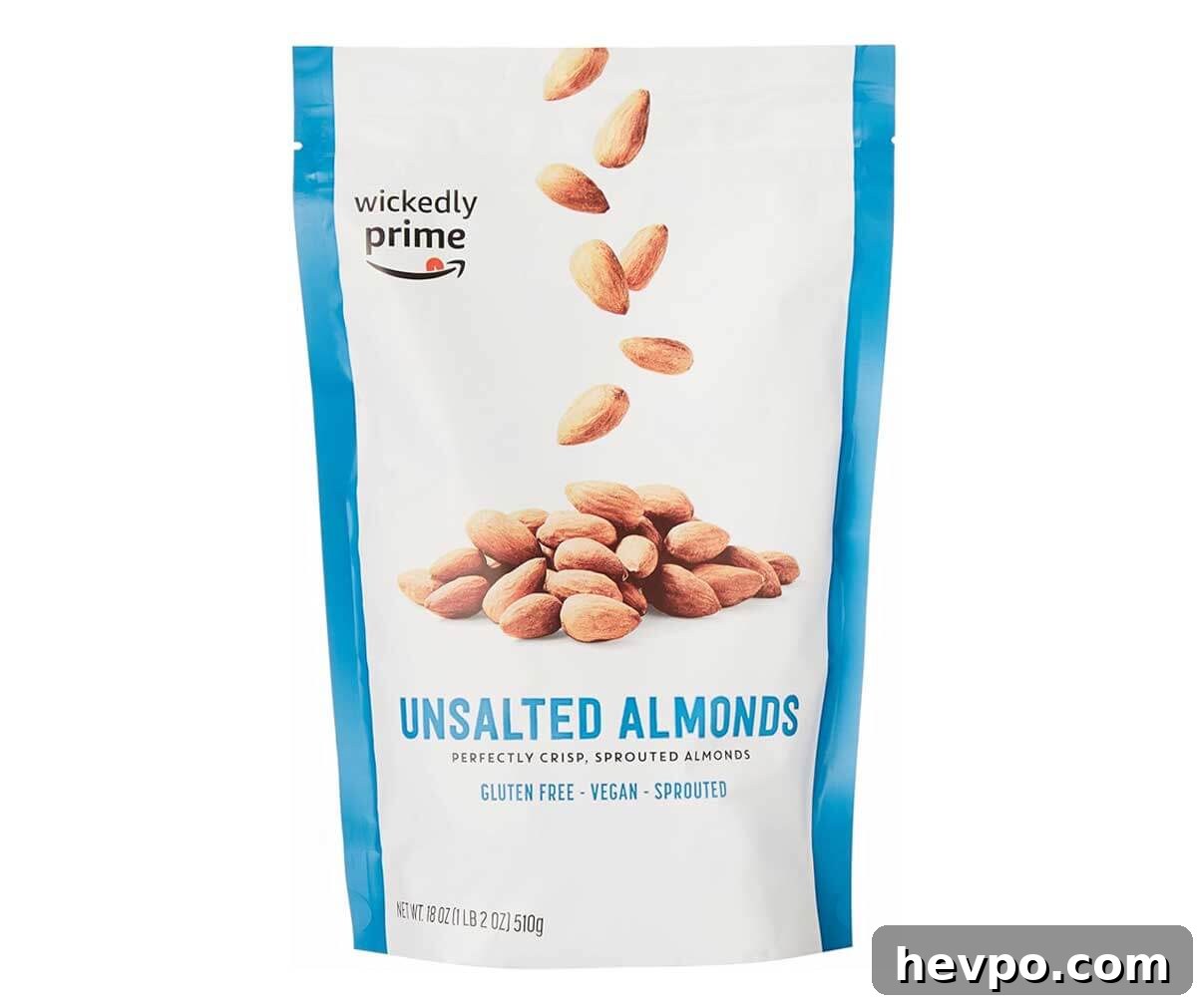 Whole30 Wickedly Prime sprouted almonds