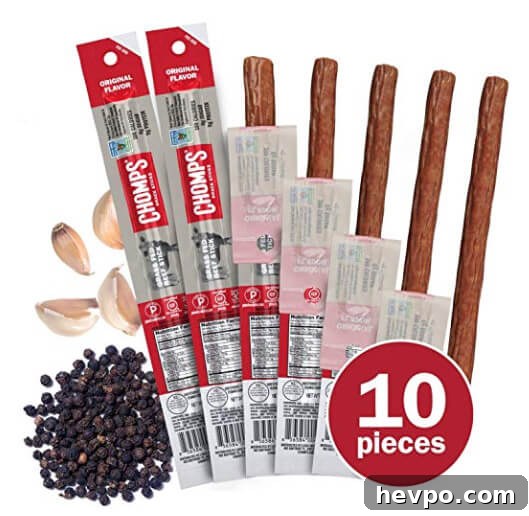 Whole30 Snacks: Chomps Meat Snacks