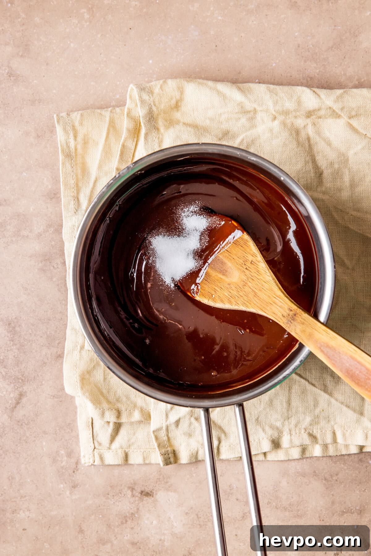 No Bake Peanut Butter Cookie Dough Bars with Chocolate Ganache Step 4 - Olivia Adriance
