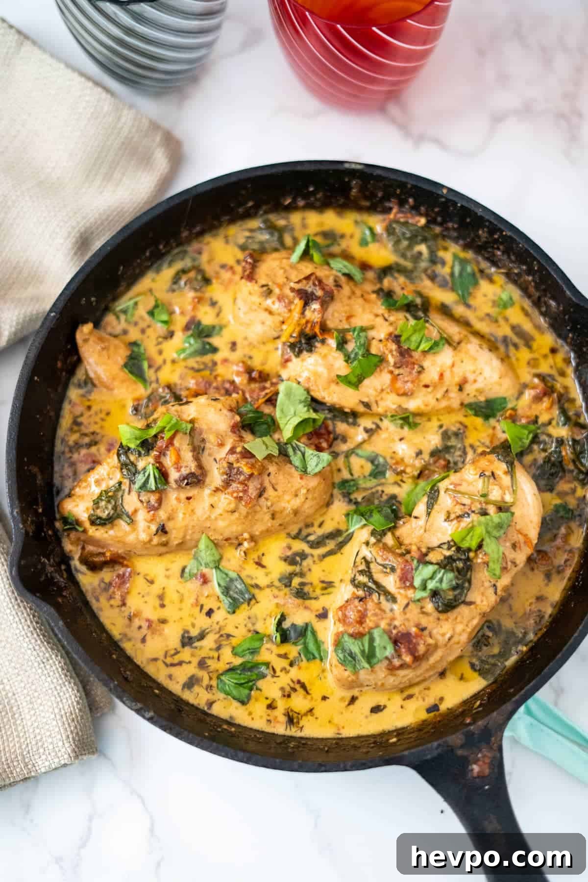 marry me chicken in skillet
