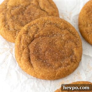 Soft Chewy Pumpkin Snickerdoodle Cookies 16 chewy pumpkin snickerdoodles