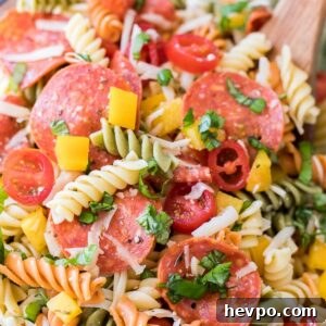 Pepperoni Pasta Salad Recipe