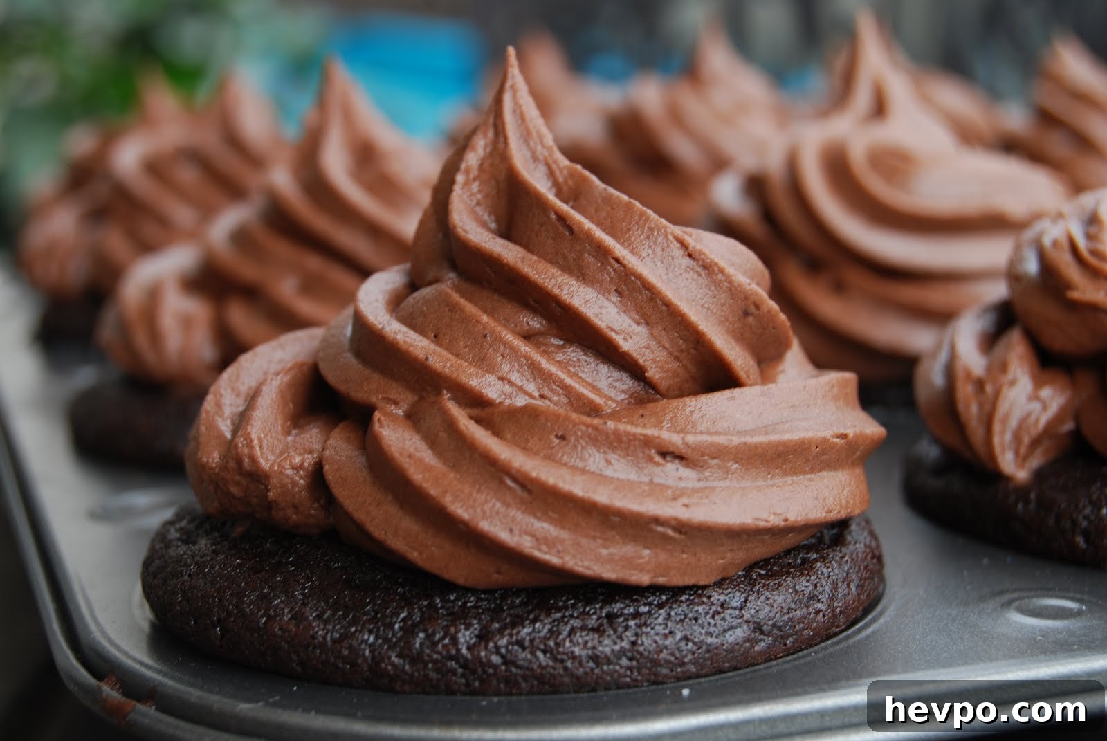 Decadent Chocolate Cupcakes with Rich Fudge Frosting 2 Killa Chocolate Cupcakes. Seriously!!!
