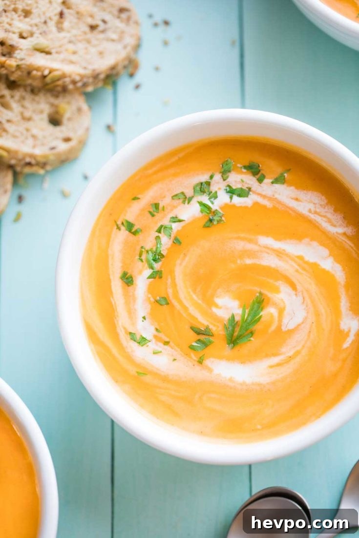Image for Family-Favorite Instant Pot Sweet Potato Soup