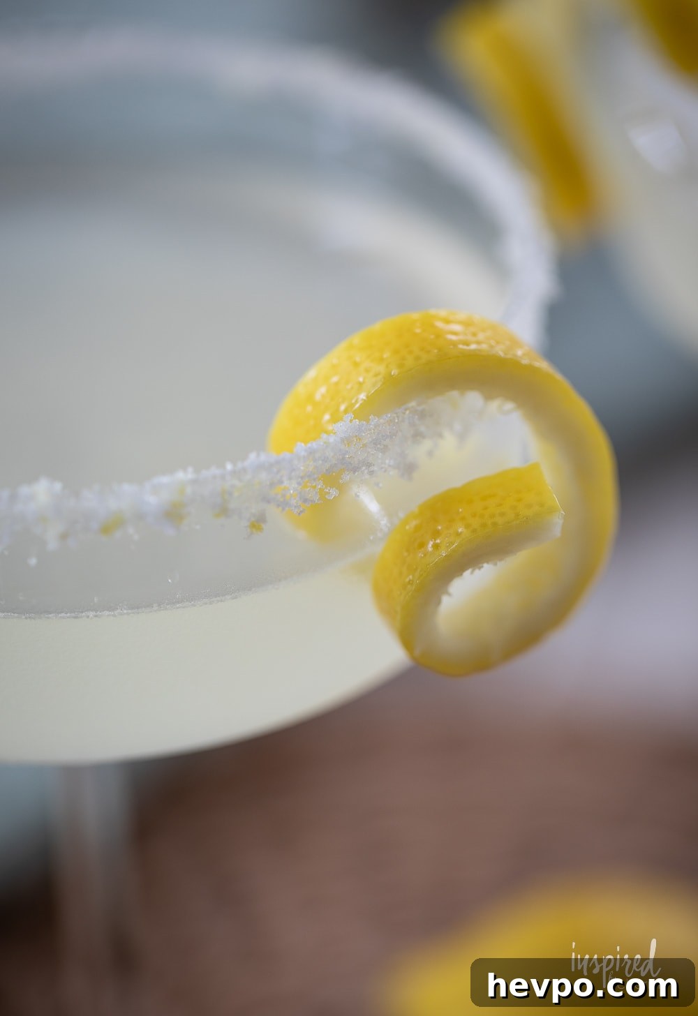 Zesty Lemon Drop Martini Recipe: How to Make the Classic Cocktail 6 Lemon Drop Martini in martini glass.