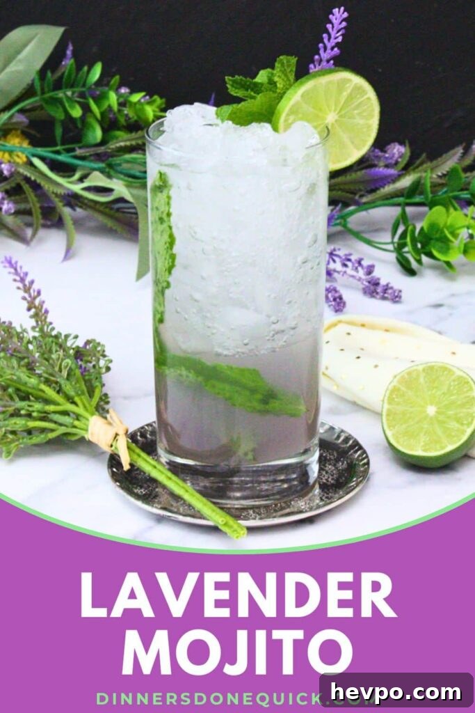 lavender mojito recipe dinners done quick pinterest