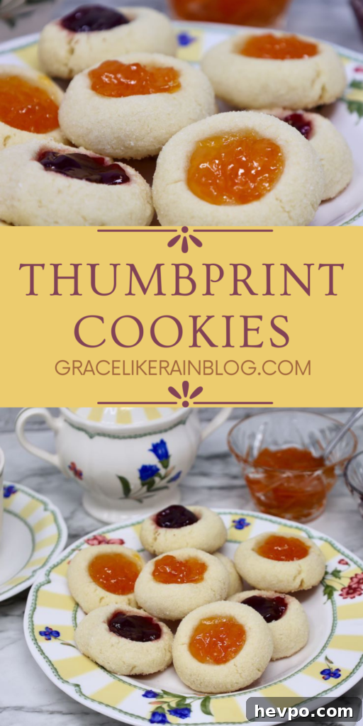 Jam Thumbprint Cookies