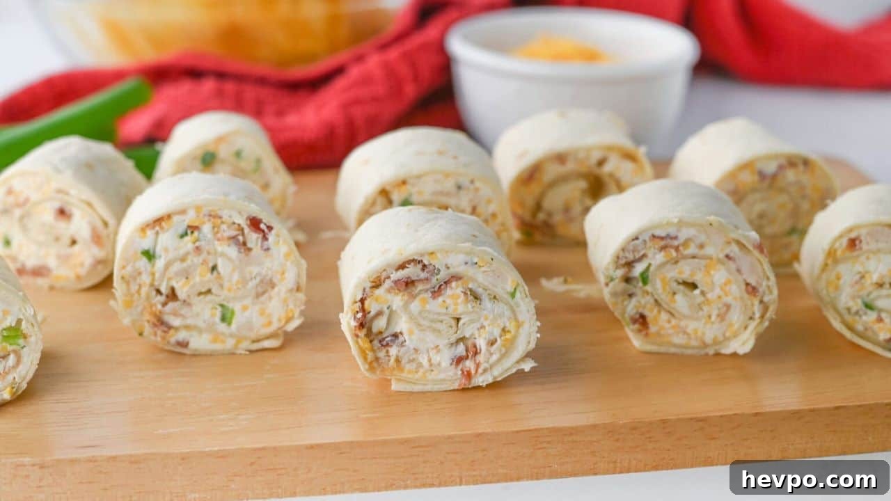 10 Quick Party Appetizers You Can Make in Minutes 11 Crack Chicken Pinwheels