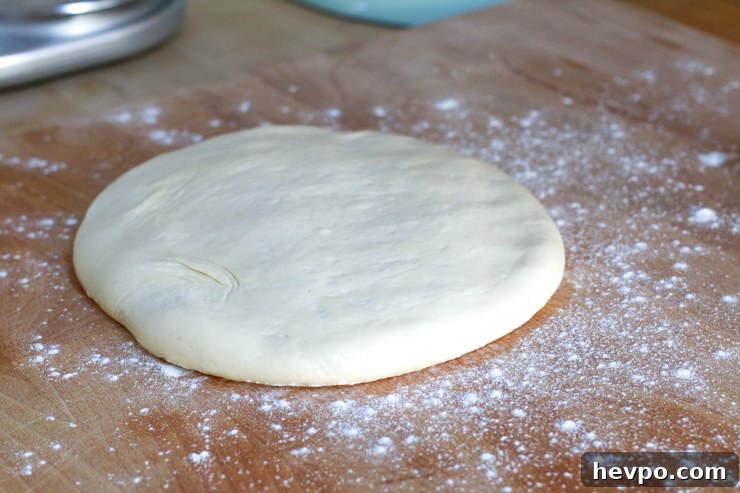 flatten dough