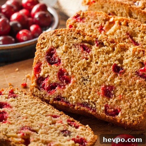 gluten free cranberry orange bread