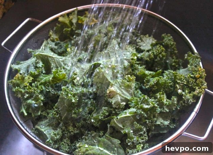 Tips for perfectly crispy kale chips!