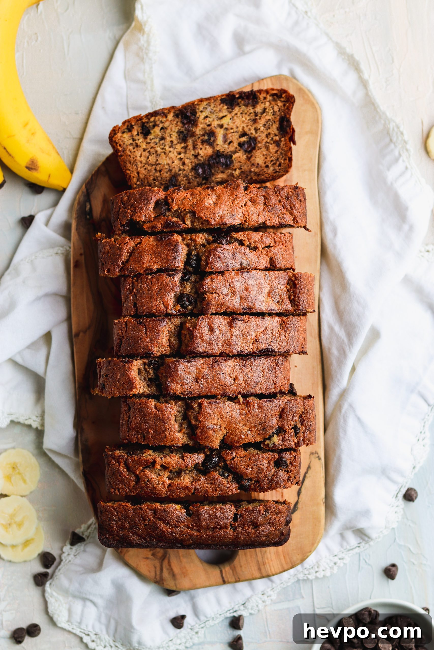 Moist Chocolate Chunk Banana Bread Recipe with Whole Grains 5 Healthy Banana Bread