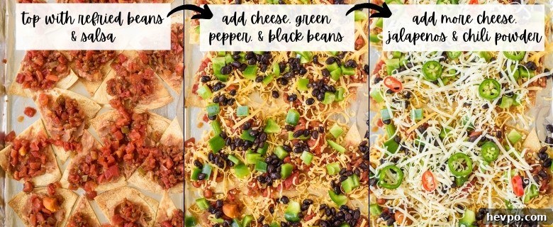 how to make vegetarian nachos