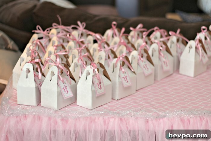 Pink and Gray Elephant Baby Shower Ideas & Decorations 4 Grey and Pink Favors