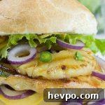Image of a Pineapple Grilled Chicken Sandwich