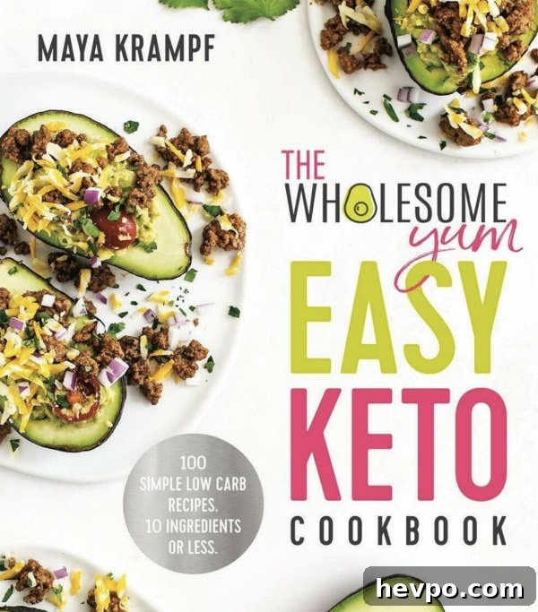 Wholesome Yum Easy Keto Cookbook cover