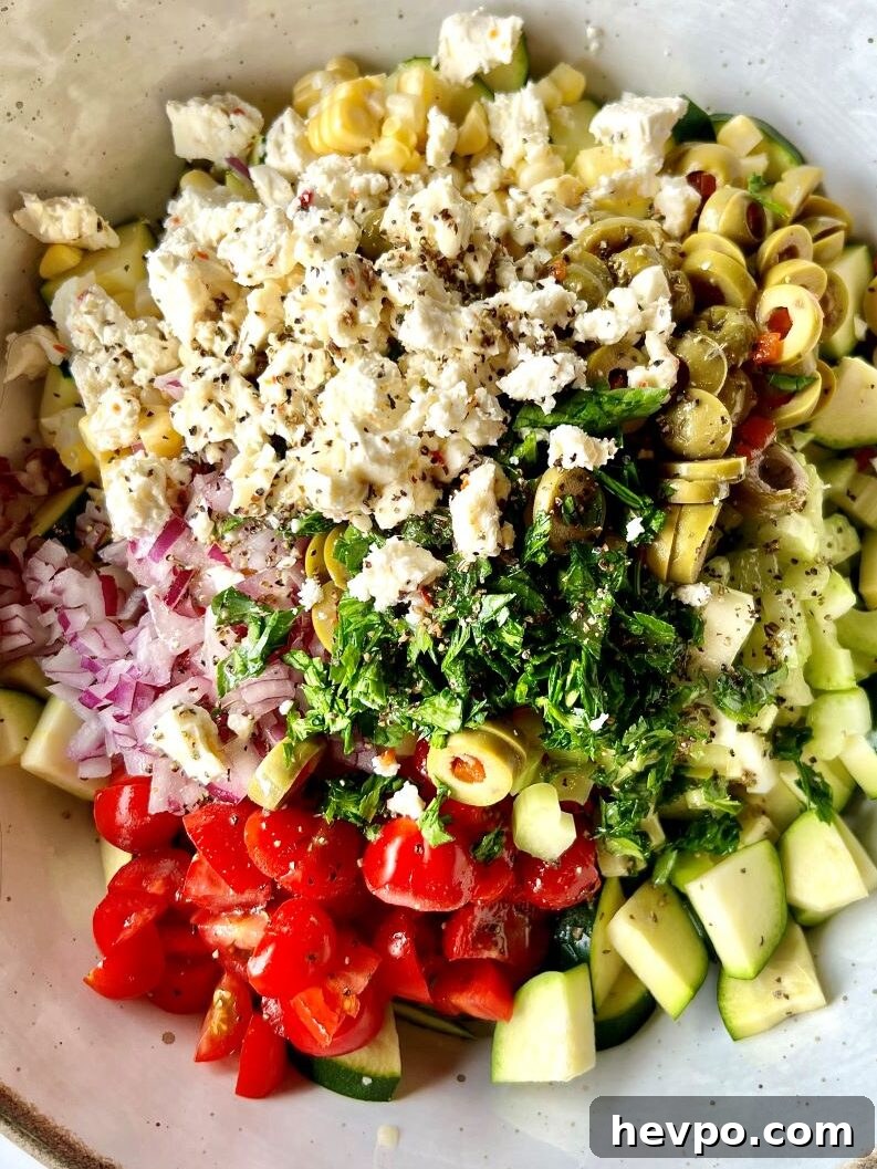 Mediterranean Zucchini Salad with Feta and Lemon Vinaigrette 3 img 6053 2