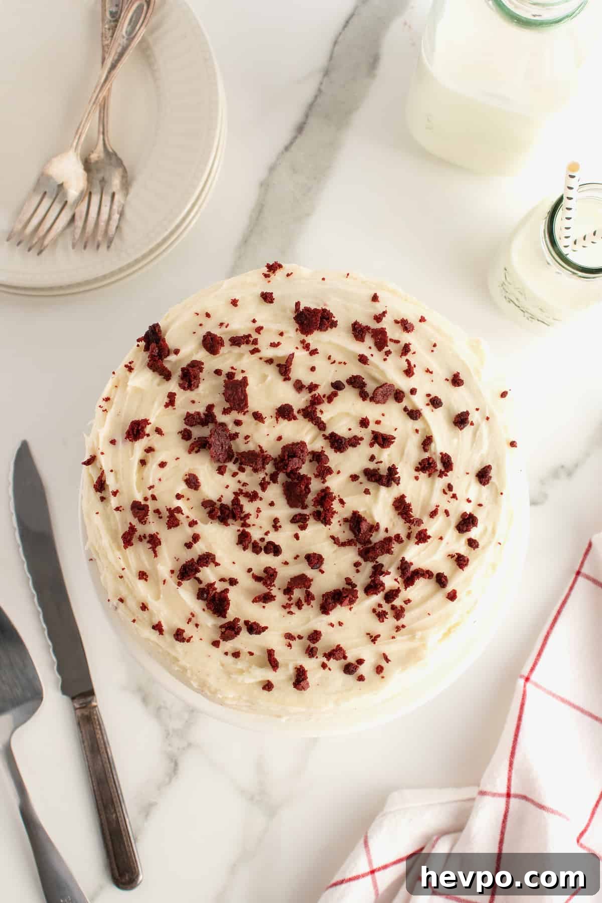 Red Velvet Cake by The BakerMama