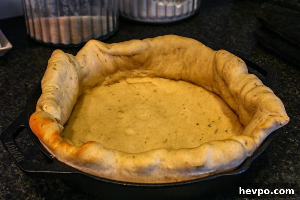 Cast Iron Pizza Crust