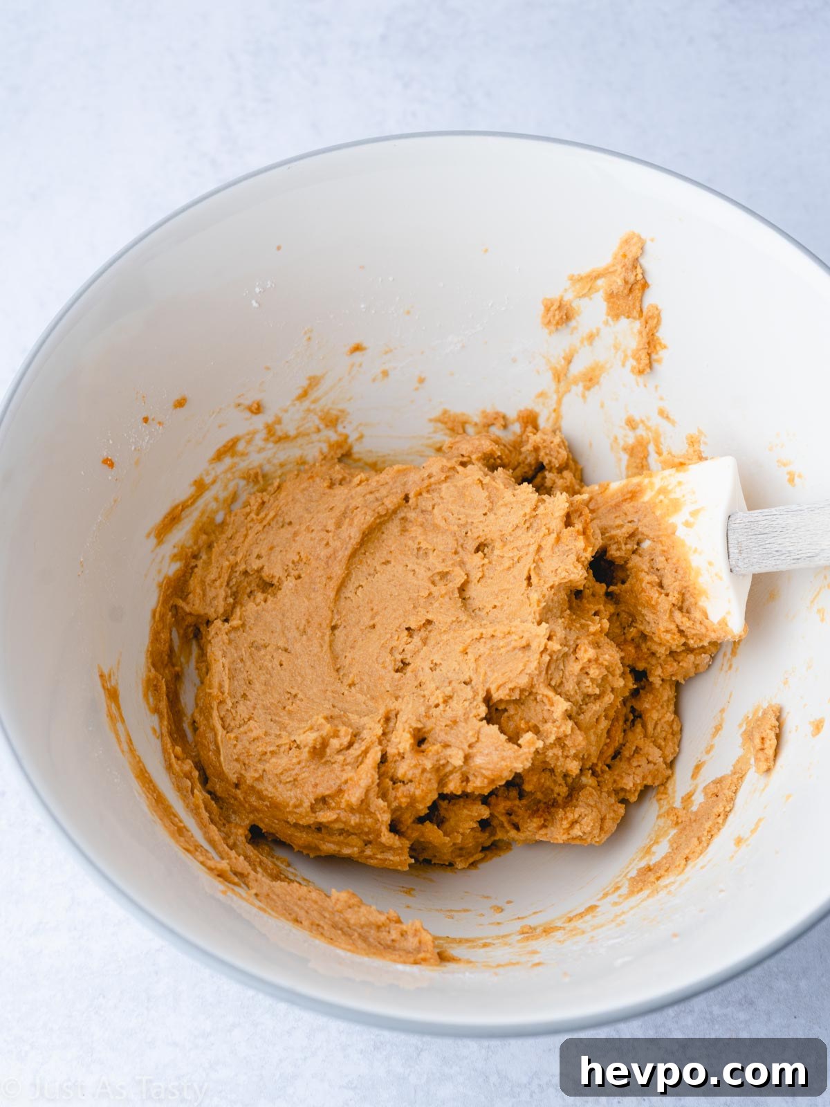 Gluten-Free Pumpkin Bars Recipe for Moist Spiced Squares 6 Pumpkin bar batter in a bowl.
