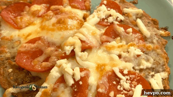 carnivore Pizza crust closeup shot