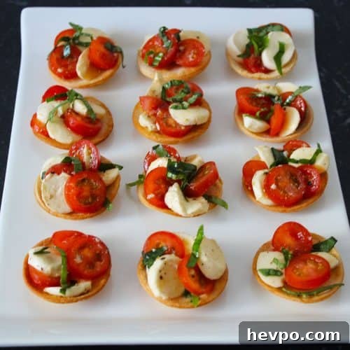 Caprese Bread Tartlets. A recipe by It's Not Complicated Recipes.