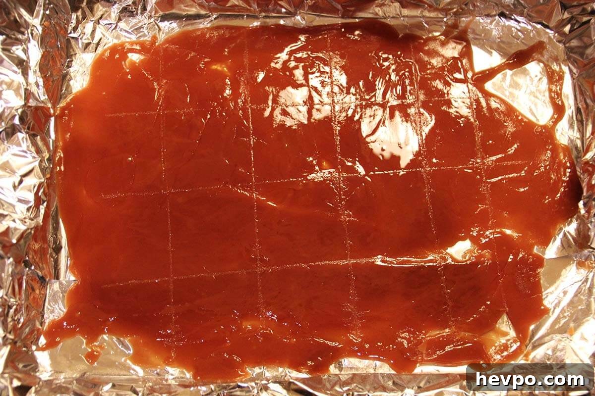 Classic Butter Toffee Recipe: Crispy Homemade Candy Guide 6 Toffee scored for breaking.