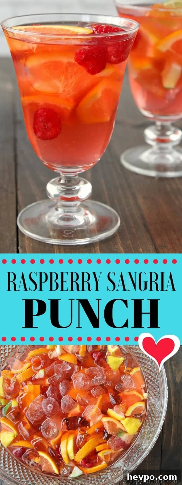 Refreshing Raspberry Sangria Punch Recipe for Parties 11 Raspberry Sangria Punch Recipe - best drink for a party or crowd with lots of fresh fruit