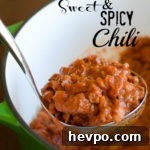Sweet and Spicy Chili by SeededAtTheTable.com