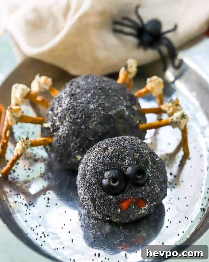 Image for Spooky Spider Cheese Ball