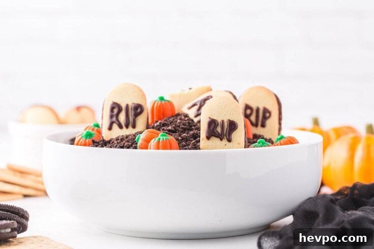Image for Graveyard Chocolate Cheesecake Dip