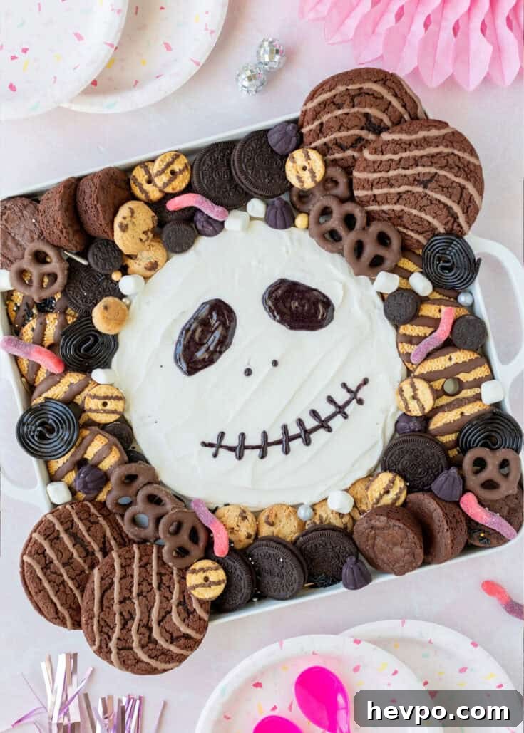 Image for Jack Skellington Dessert Dip Board