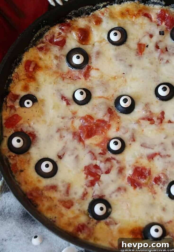 Image for Eyeball Pizza Dip