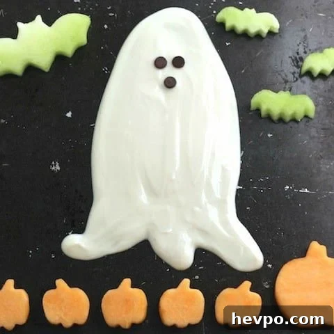 Image for Ghostly Halloween Fruit Dip