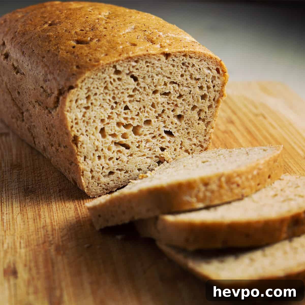 a loaf of vegan gluten free bread