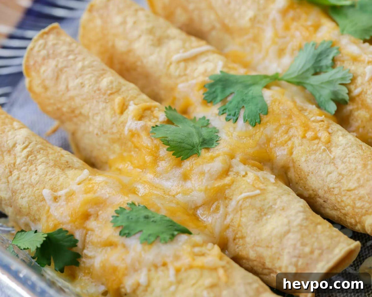 Oven Baked Taquitos