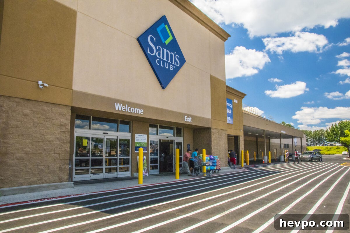 Save $40: 1-Year Sam's Club Plus Membership for $70 (Normally $110) 2 Outside of a Sam's Club